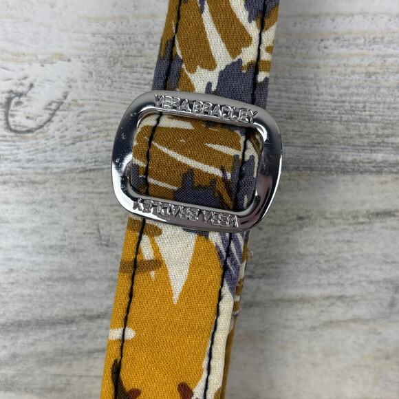 Vera Bradley womens feathers pattern quilted Fabric shoulder bag crossbody - Picture 4 of 5